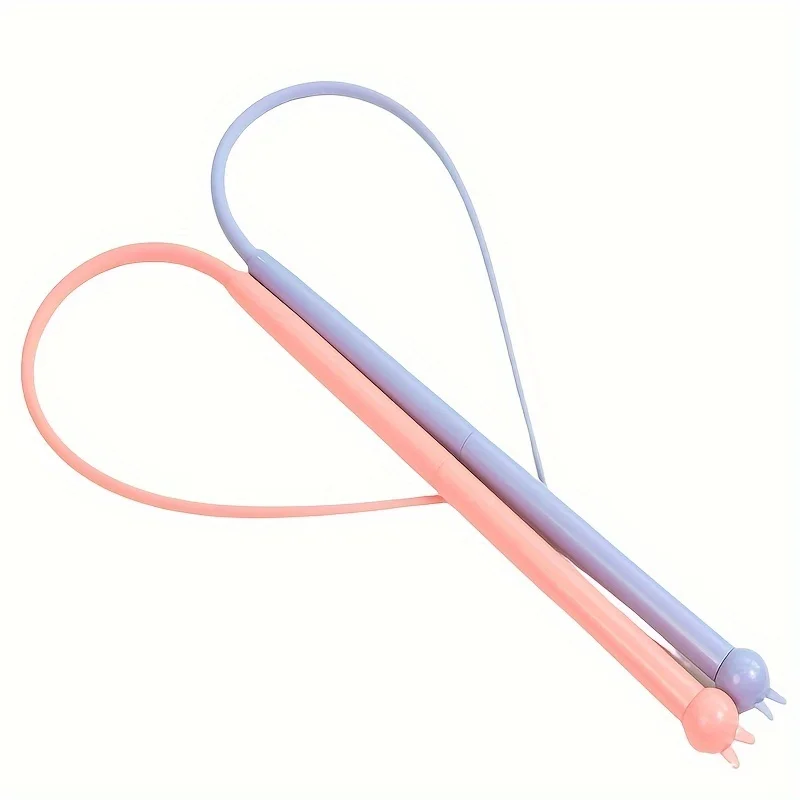 Symulacja ogona myszy silikonowy Teaser interaktywna zabawka typu Teaser, bez baterii, wciągająca gra dla kotów, idealna do ćwiczeń i łączenia 4