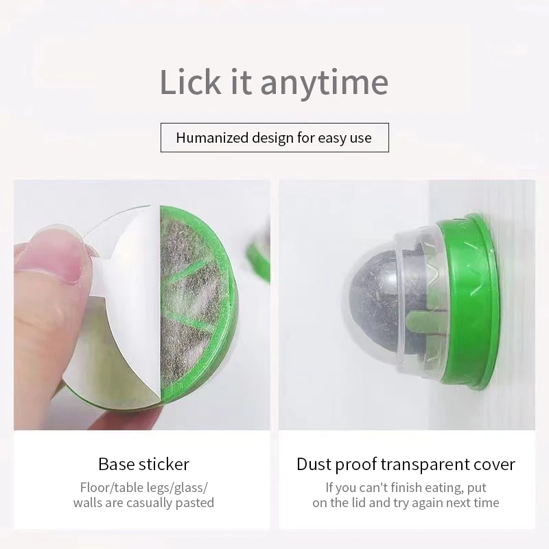 Naturalna kocimiętka do przyklejania na ścianę dla kota Zabawka do drapania Zdrowe, naturalne usuwa kulki, wspomagające trawienie Przekąska z trawy dla kota 3