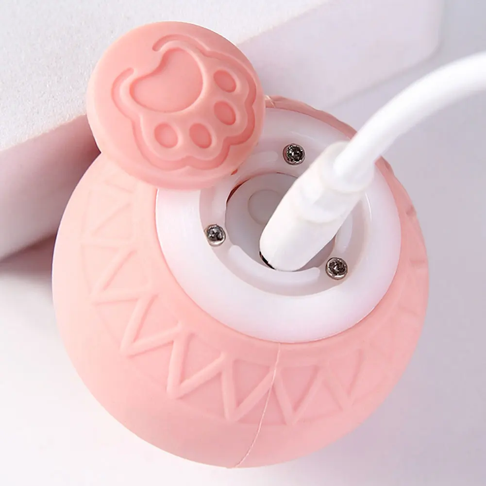 1-6 sztuk automatyczna tocząca się piłka interaktywna zabawka dla kota piłka inteligentna elektryczna piłka dla kota zabawki szkolenia kot symulowany szczur artykuły dla zwierząt 5