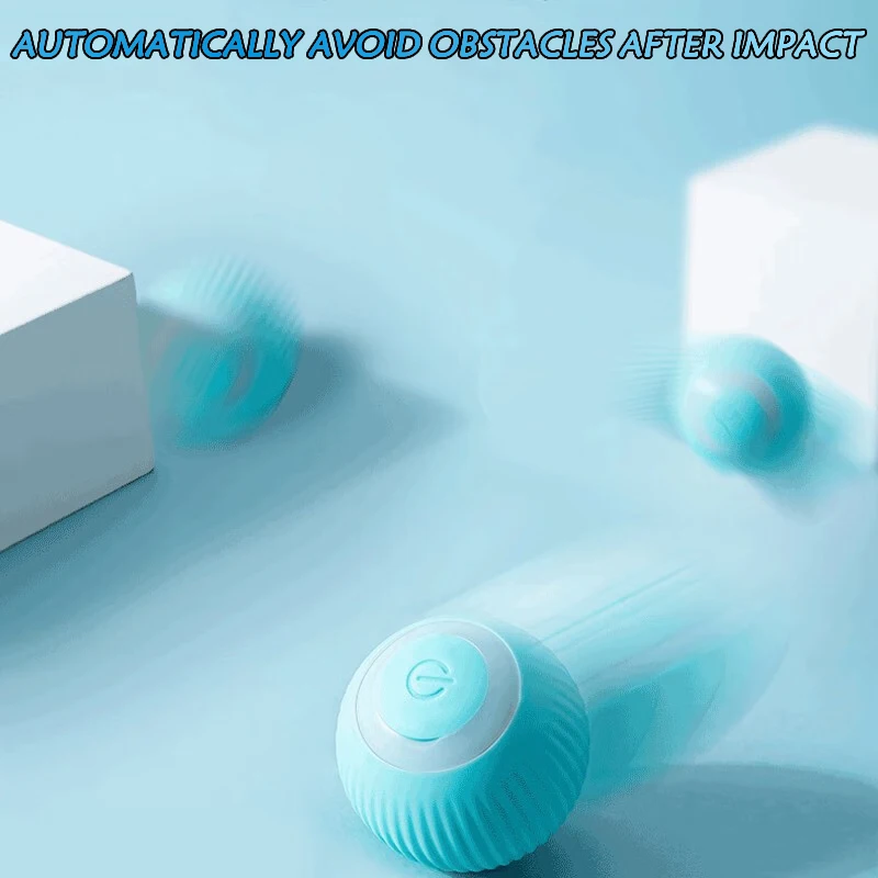 2 szt. Interaktywna piłka dla kota kryty automatyczne toczenie magiczna kula inteligentne zabawki dla kotów elektroniczna interaktywna zabawka dla kota akcesoria do gier dla kotów 3