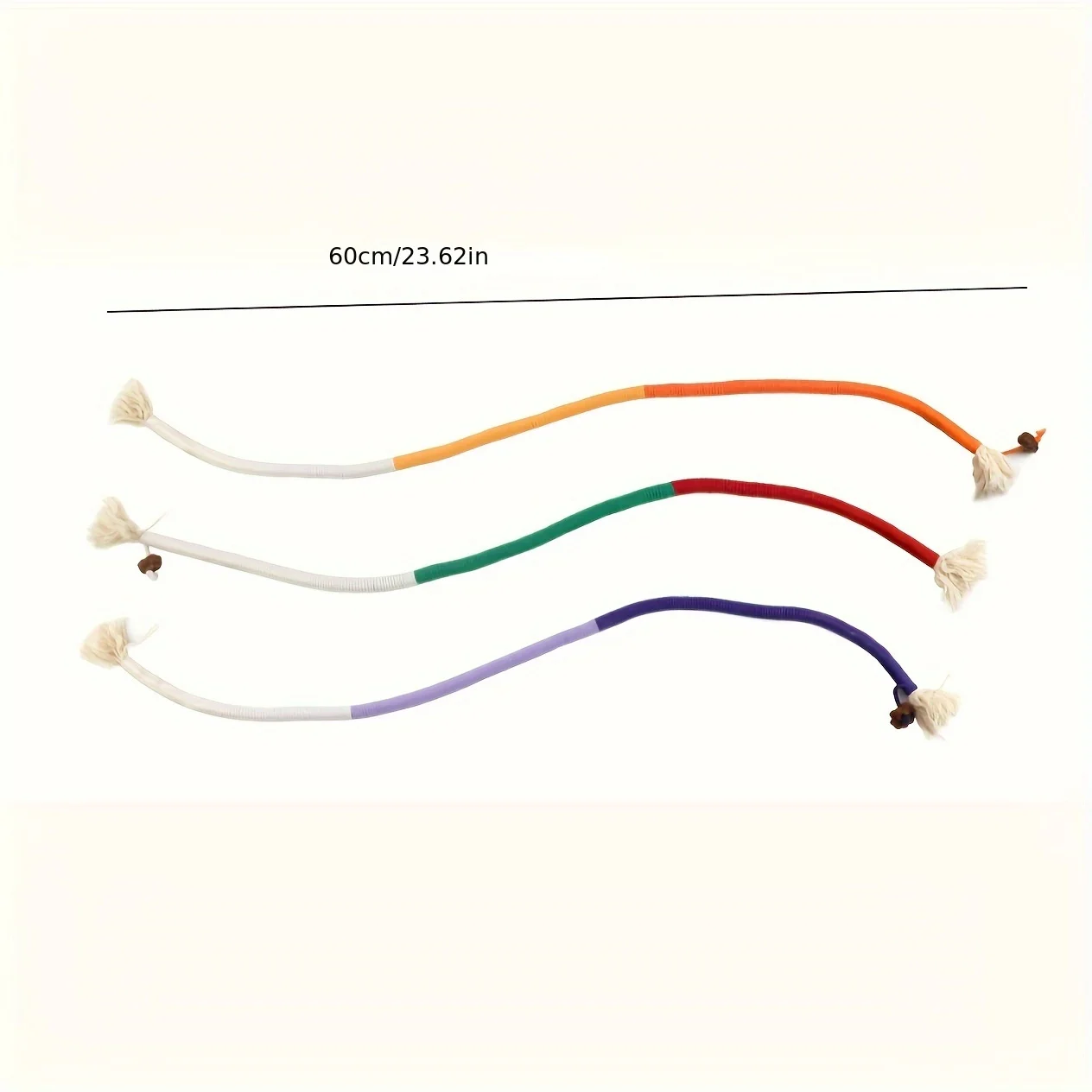 1 szt. Zabawka do gryzienia kota szlifowanie zębów trwała dokuczająca zabawka z liną dla kota 2